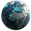 —Pngtree—high resolution 3d globe with neon